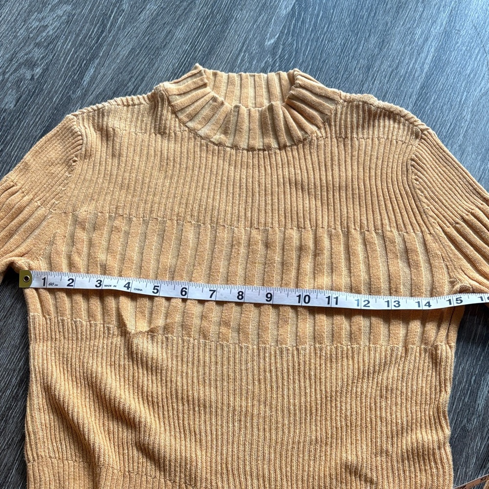 AE Ribbed Mustard Sweater - Picture 5 of 5